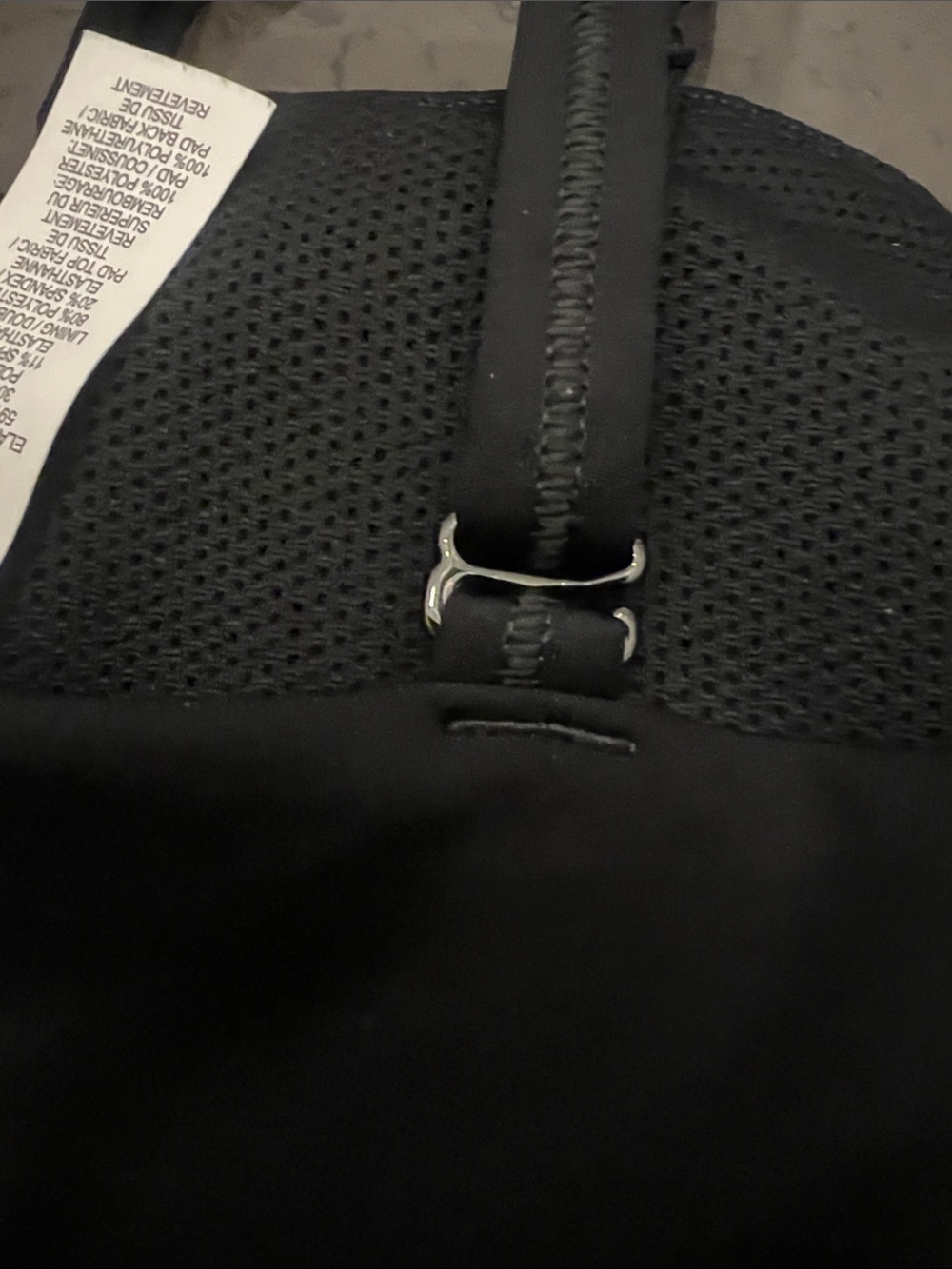 Nike Black Sports Bra - Picture 4 of 4
